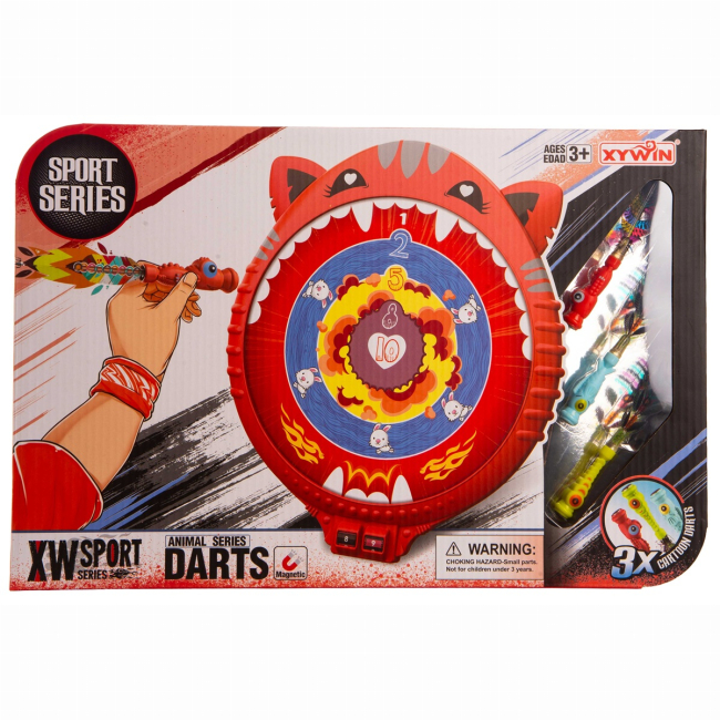 Спортивные активные игры - ​Магнитный дартс DIY Toys Тигр (CJ-1515378)#5