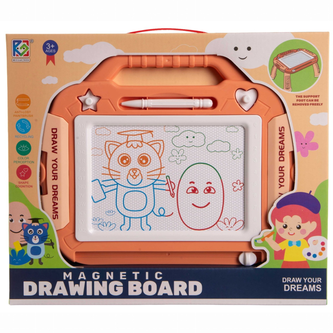 Товары для рисования - Магнитная доска для рисования DIY Toys на ножках (CJ-2892156)#5