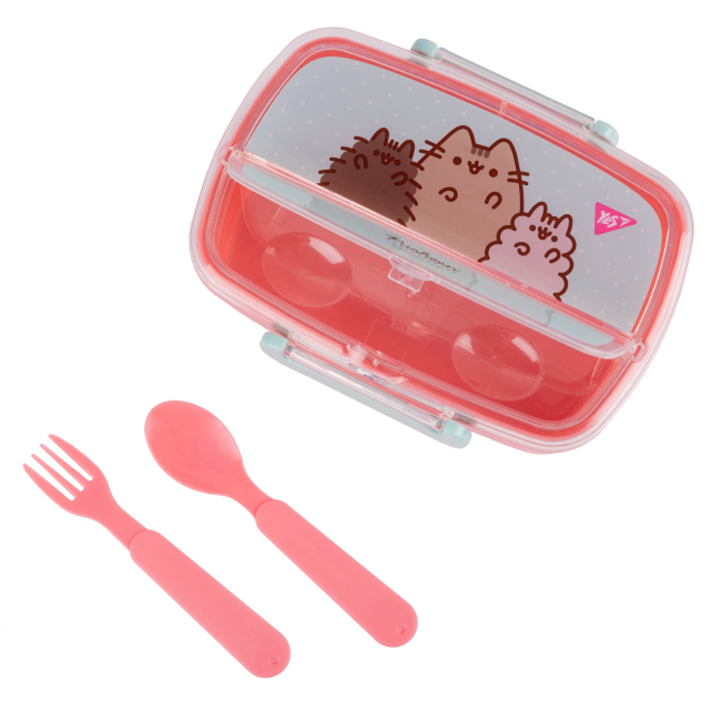 Ланч-боксы - Ланч-бокс Yes Pusheen с принадлежностями (708371)#3