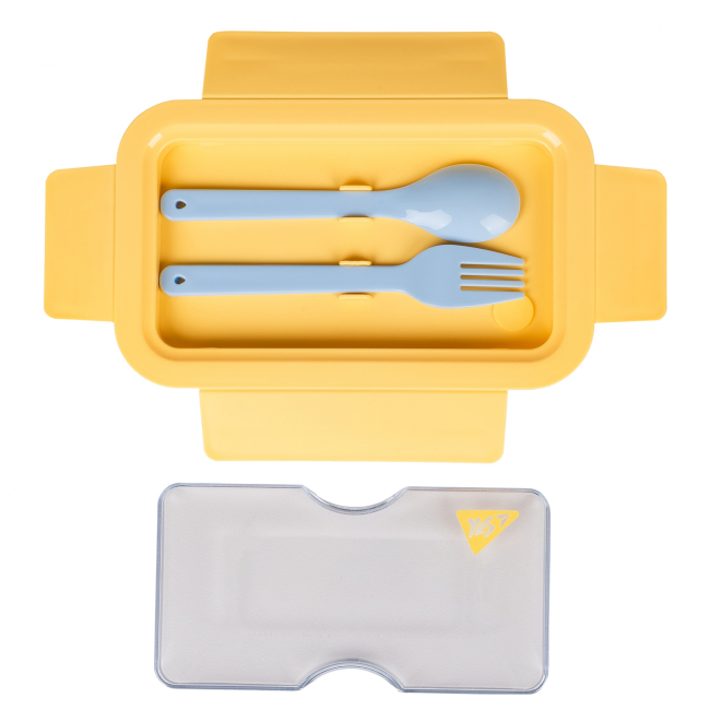 Ланч-бокси - Ланч-бокс Yes Fusion з приладдям жовто-блакитний (708168)#2