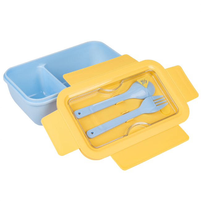 Ланч-бокси - Ланч-бокс Yes Fusion з приладдям жовто-блакитний (708168)#3