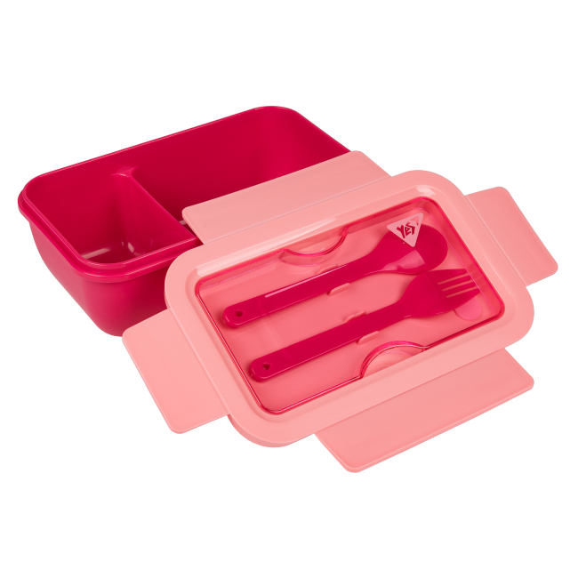 Ланч-бокси - Ланч-бокс Yes Fusion з приладдям рожевий (708169)#3