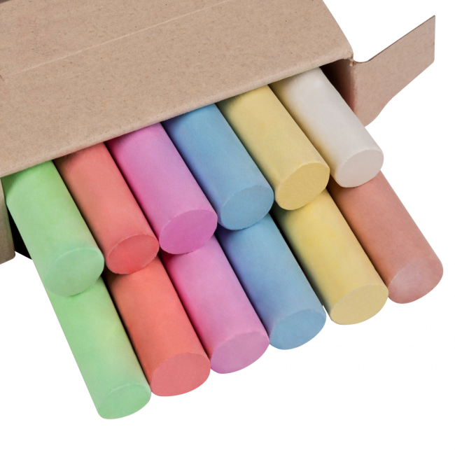 Канцтовары - Мел цветной Yes Ninja 12 шт (400518)#2