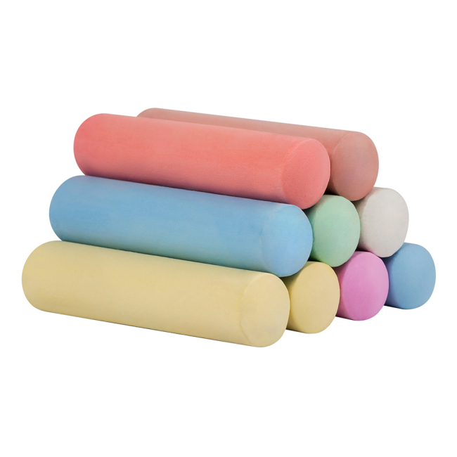 Канцтовары - Мел цветной Yes Jumbo Ninja 9 шт (400503)#2