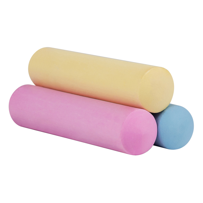 Канцтовары - Мел цветной Yes Jumbo Sweet Cream 3 шт (400493)#2