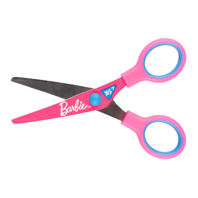 Канцтовары - Ножницы Yes Barbie 13 см с принтом на лезвии (480438)#3