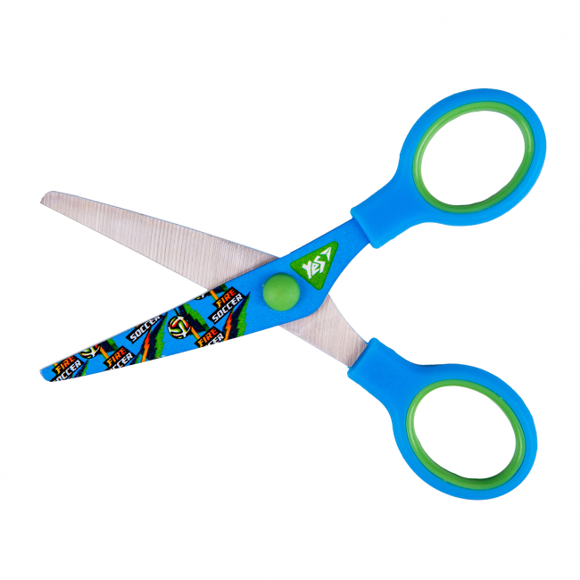 Канцтовары - Ножницы Yes Football 13 см с принтом на лезвии (480439)#3