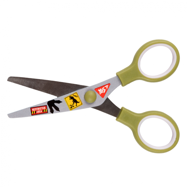 Канцтовары - Ножницы Yes Jurassic world 13 см с принтом на лезвии (480443)#3