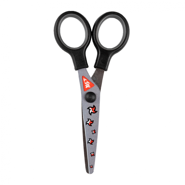 Канцтовары - Ножницы Yes Ninja 13 см с принтом на лезвии (480442)#2