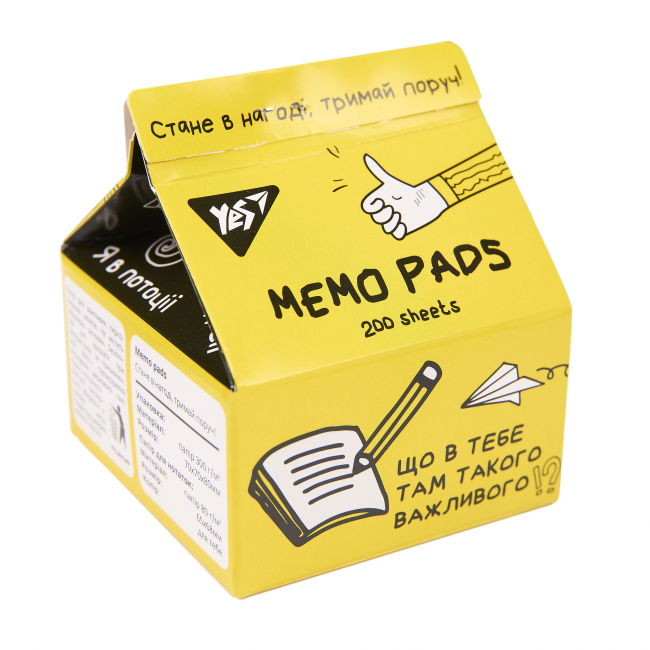 Канцтовары - Бумага для записей Yes Tetra Pak Не усложняй! 200 листов (170320)#2