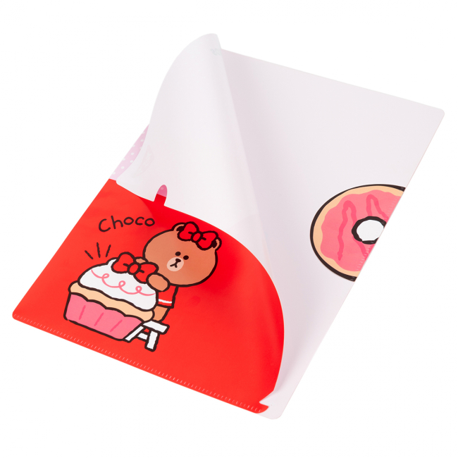 Канцтовары - Папка-уголок Yes Line Friends Choco (492111)#2