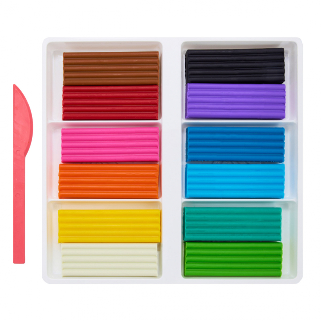 Наборы для лепки - Пластилин Yes Line Friends 12 цветов (540670)#2