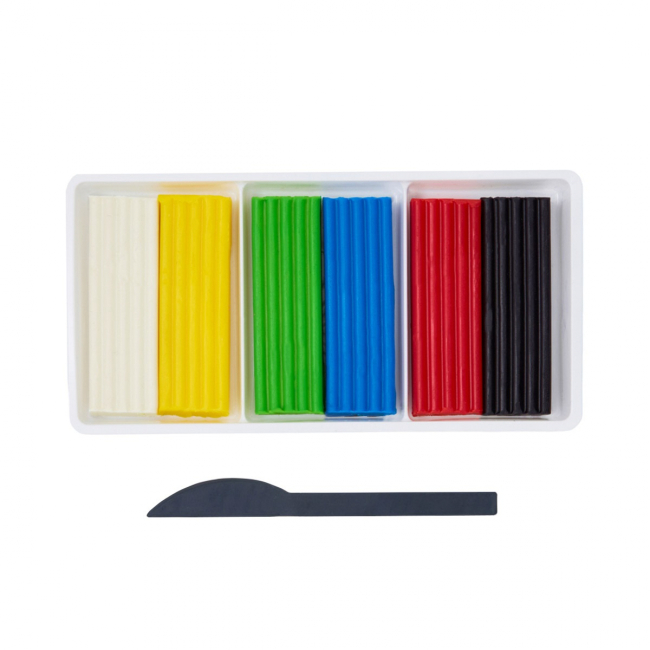 Наборы для лепки - Пластилин Yes 8bit UA 6 цветов (540642)#2