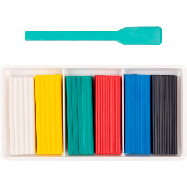 Наборы для лепки - Пластилин Yes Erudite 6 цветов (540627)#2