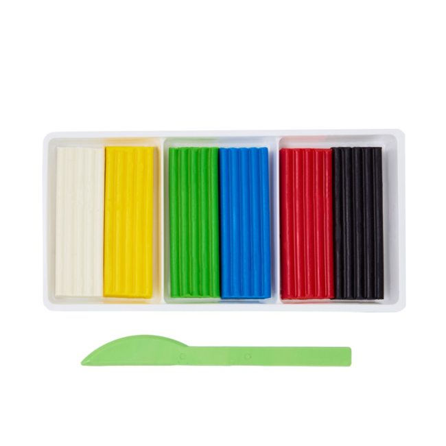 Наборы для лепки - Пластилин Yes Ninja 6 цветов (540624)#2