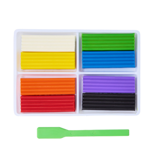 Наборы для лепки - Пластилин Yes 8Bit UA 8 цветов (540644)#2