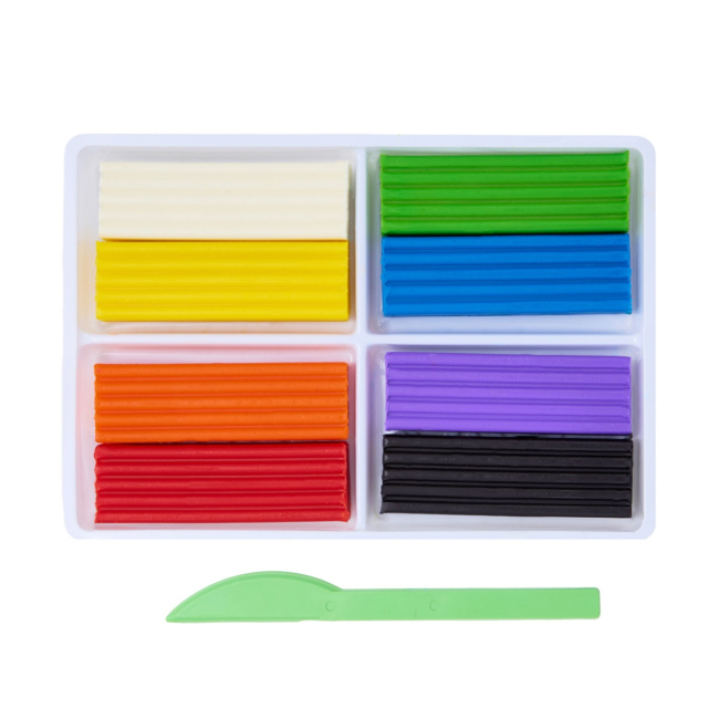 Наборы для лепки - Пластилин Yes Orange Line 8 цветов (540687)#2