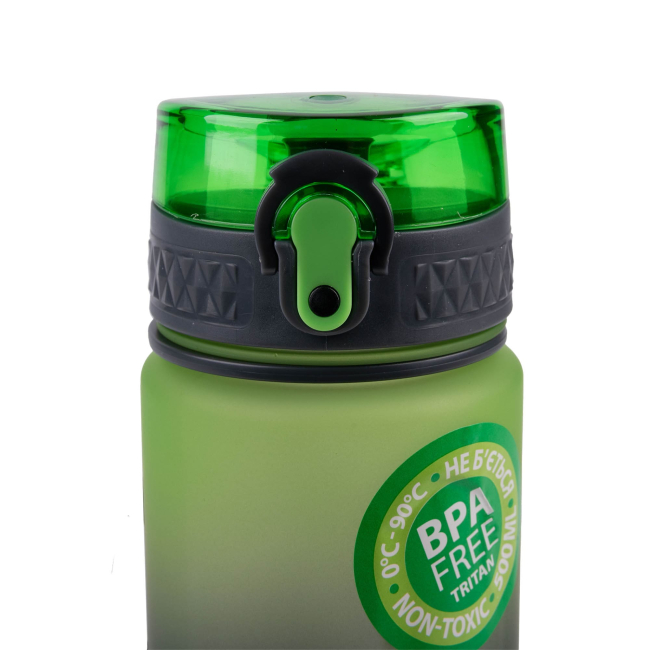 Бутылки для воды - Бутылка для воды Yes Fusion 500 мл серо-зеленая (708324)#4