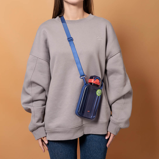 Бутылки для воды - Бутылка-фляга Yes Fusion 750 мл голубая (708197)#7