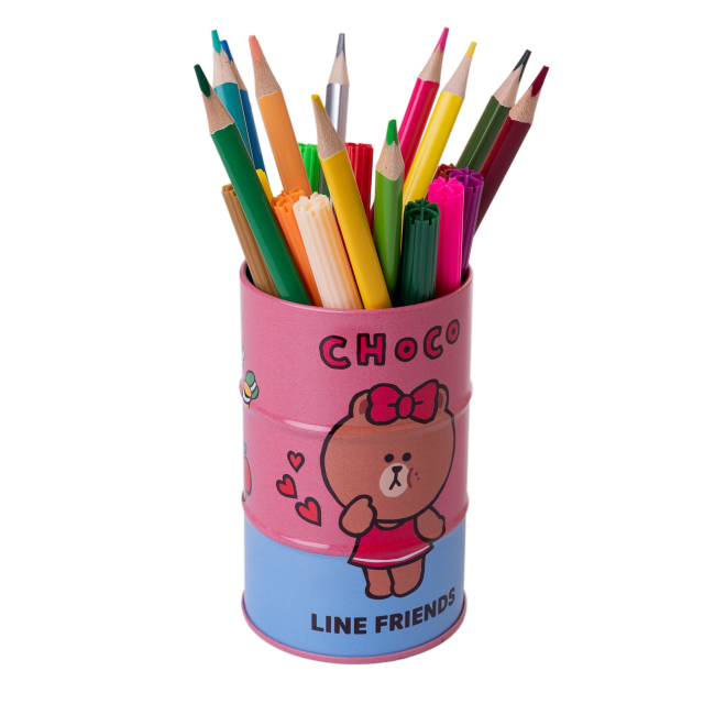 Канцтовари - Стакан-підставка Yes Line friends метал (708098)#3