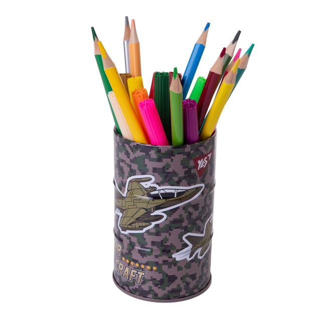 Канцтовари - Стакан-підставка Yes Military метал (708097)#3