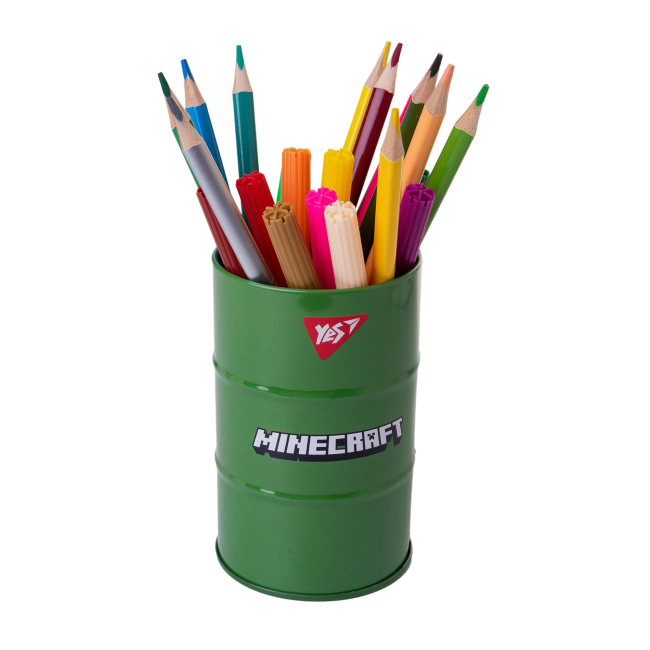 Канцтовари - Стакан-підставка Yes Minecraft Creeper метал (708096)#3