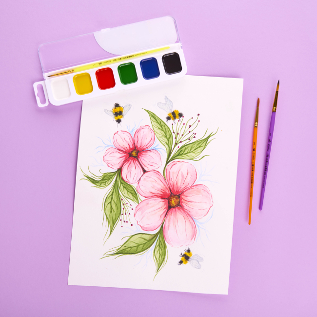 Канцтовари - Фарби акварельні медові Yes Pusheen 6 кольорів (110273)#4