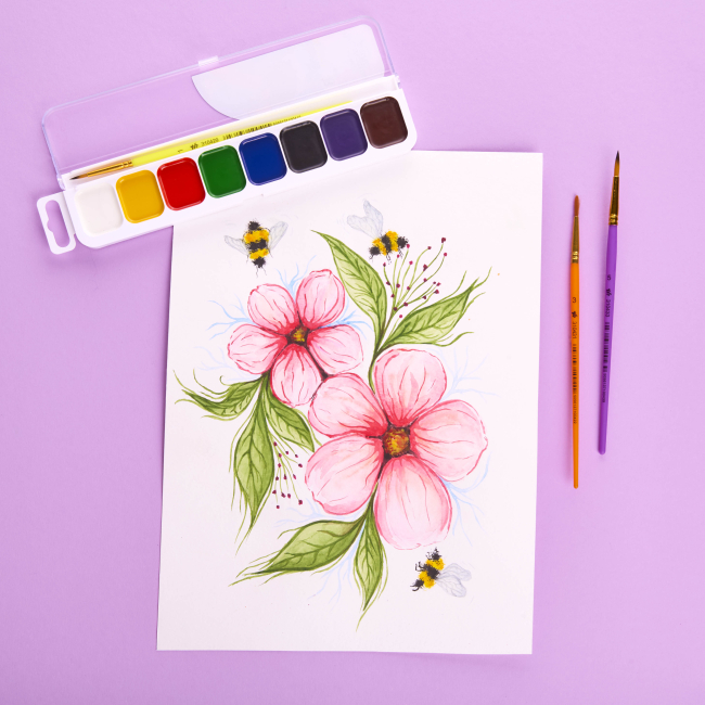 Канцтовари - Фарби акварельні медові Yes Pusheen 8 кольорів (110274)#4