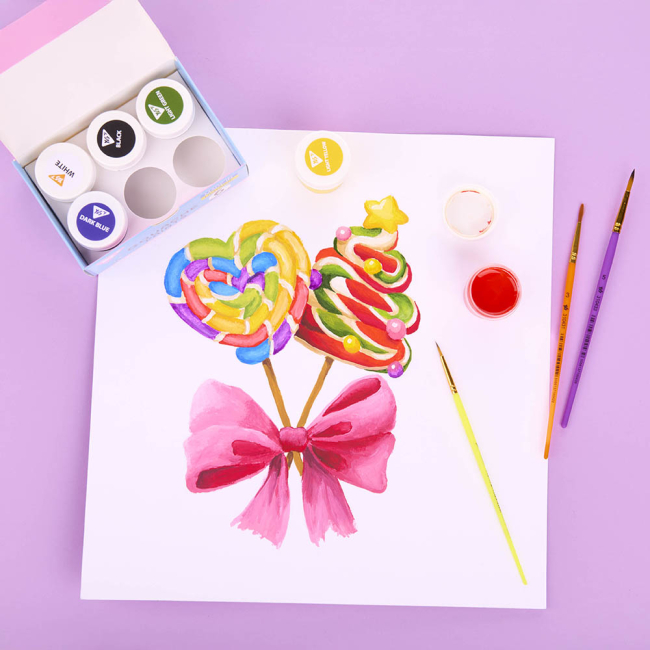 Канцтовары - Краски гуашь Yes Pusheen 6 цветов (230400)#5