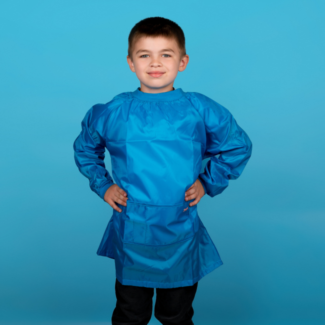 Товари для малювання - Фартух-накидка 1 Вересня синя (310855)#2