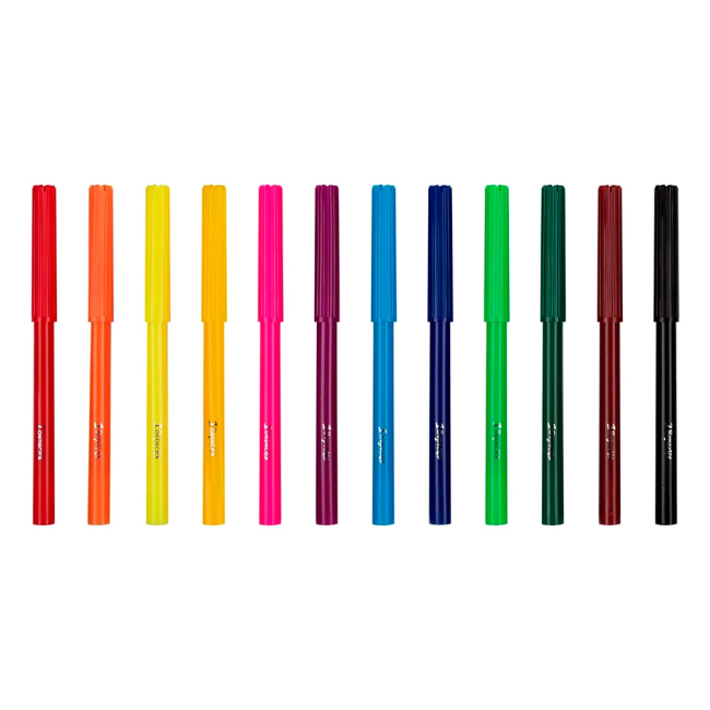 Канцтовары - Набор маркеров Yes 1 Сентября 12 цветов (650547)#2