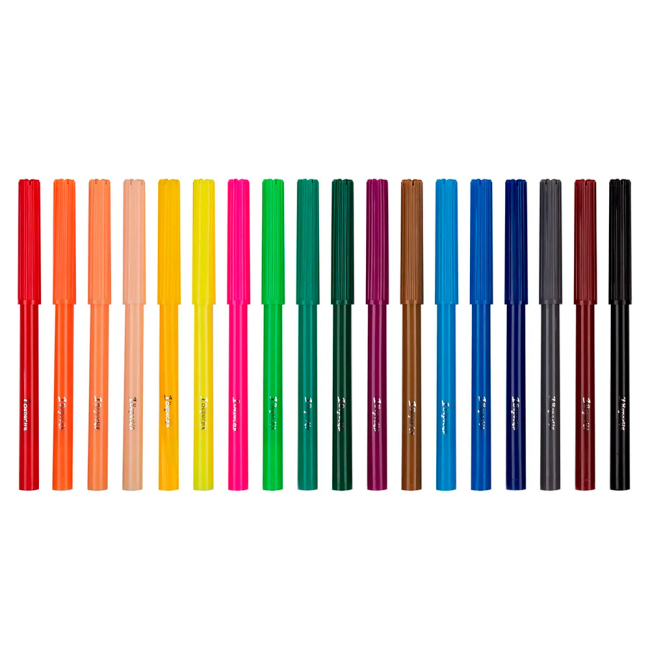 Канцтовари - Набір маркерів Yes 1 Вересня 12 кольорів (650552)#2