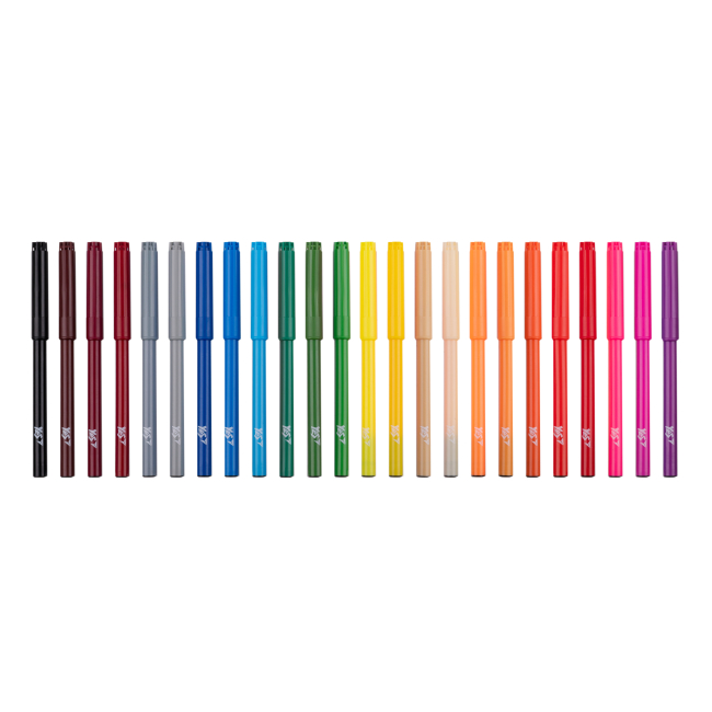 Канцтовары - Набор маркеров Yes Orange Line 24 цвета (650558)#2