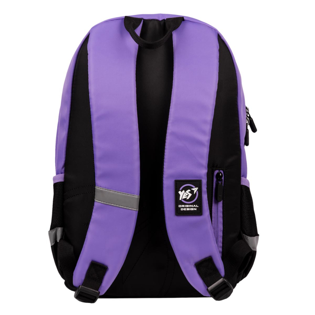 Рюкзаки и сумки - Рюкзак Yes Lilac Cubes T-113 (559966)#5