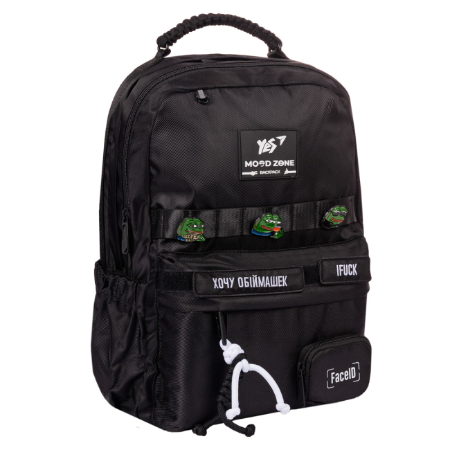 Рюкзаки и сумки - ​Рюкзак Yes Mood Zone Emotions Black T-51 (559628)#2