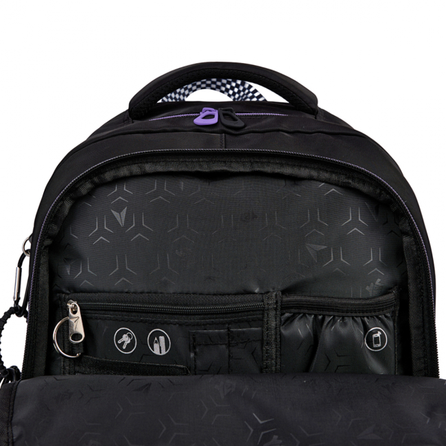 Рюкзаки и сумки - Рюкзак Yes TS-48 Purple hearts (559923)#7