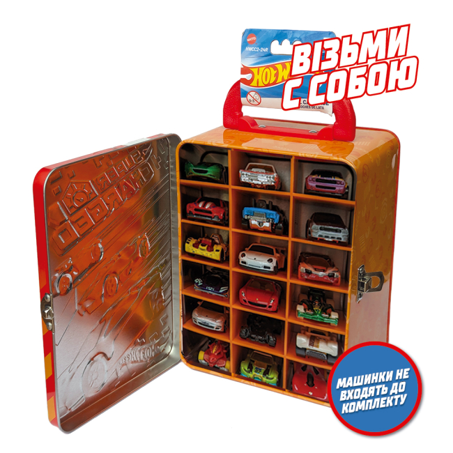 Паркинги и гаражи - Контейнер Hot Wheels для 18 машинок (HWCC2-24R)#3