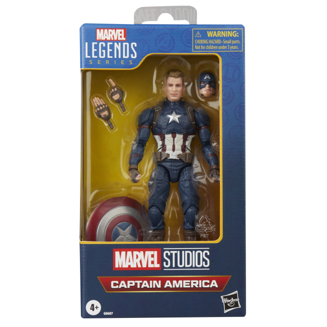 Фигурки персонажей - Фигурка Marvel Legends Капитан Америка (G0607)#6