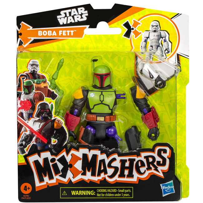 Фигурки персонажей - Игровой набор Star Wars MixMashers Звездные Войны Boba Fett (F9479/G0296)#4