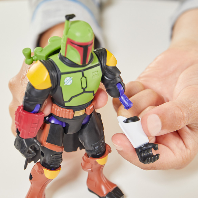 Фигурки персонажей - Игровой набор Star Wars MixMashers Звездные Войны Boba Fett (F9479/G0296)#7