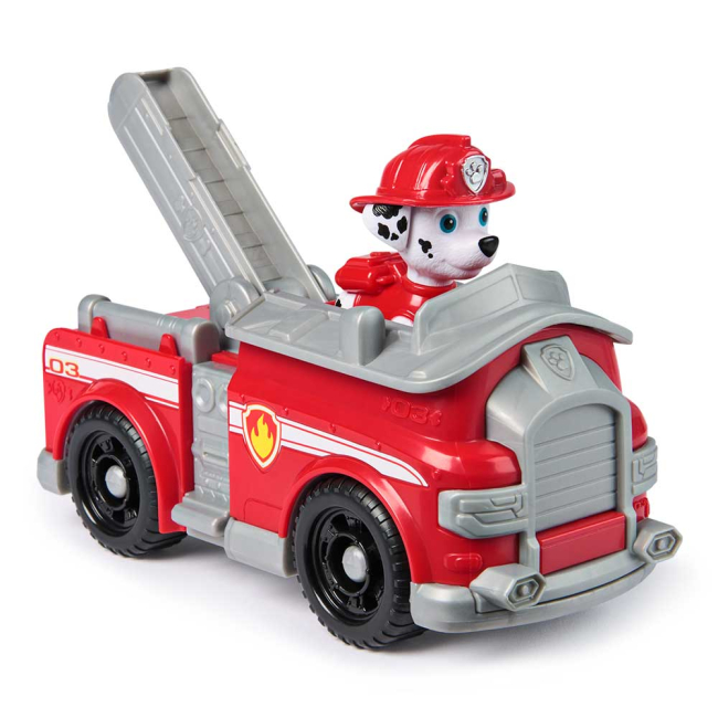 Фігурки персонажів - Ігровий набір Paw Patrol Базовий рятівний автомобіль з водієм Маршал (SM97237/6071209)#2