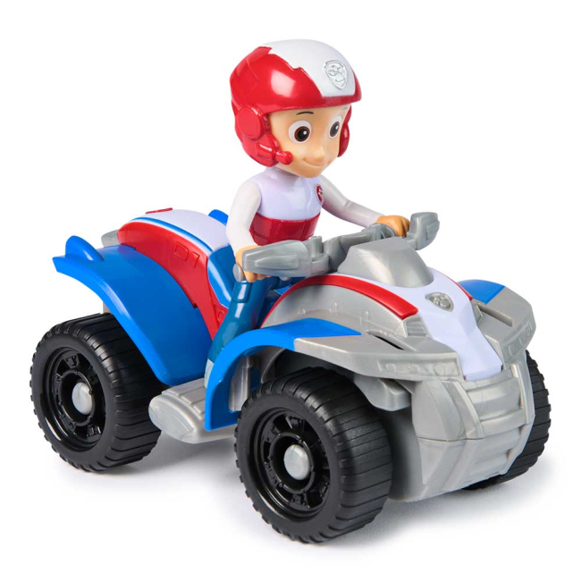Фигурки персонажей - Игровой набор Paw Patrol Базовый спасательный автомобиль с водителем Райдер (SM97237/6071212)#2