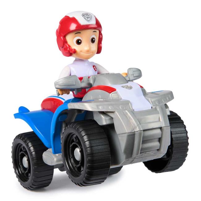 Фигурки персонажей - Игровой набор Paw Patrol Базовый спасательный автомобиль с водителем Райдер (SM97237/6071212)#5