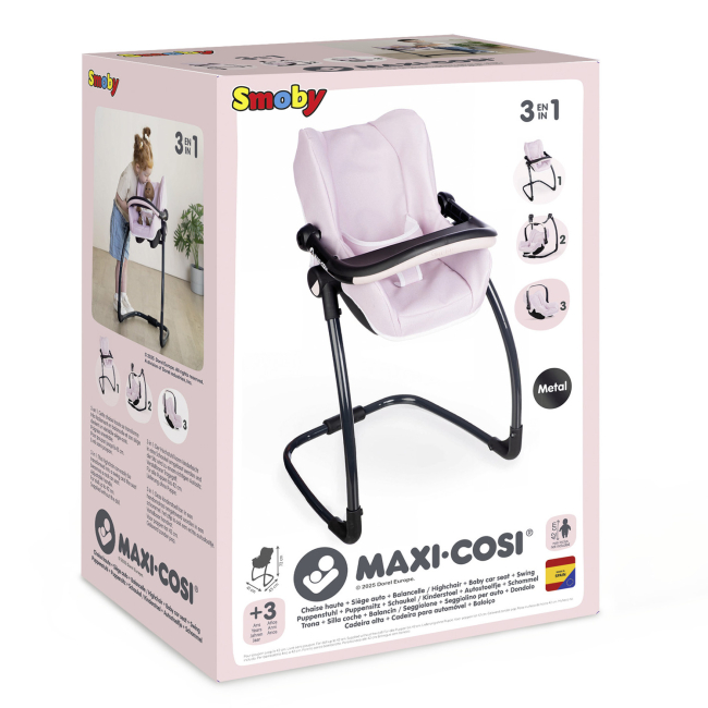Мебель и домики - Кресло Smoby Maxi-Cosi Розовая жемчужина 3 в 1 (7600240242)#2