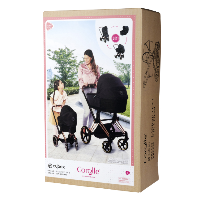 Транспорт і улюбленці - Коляска для ляльки Corolle Cybex Priam 3 в 1 (9000141870)#8