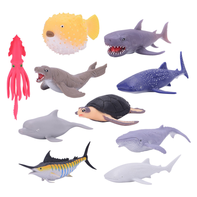 Антистресс игрушки - Стретч-игрушка Sbabam Legend of animals Макси Хранители океана в ассортименте (106/CN24)#2