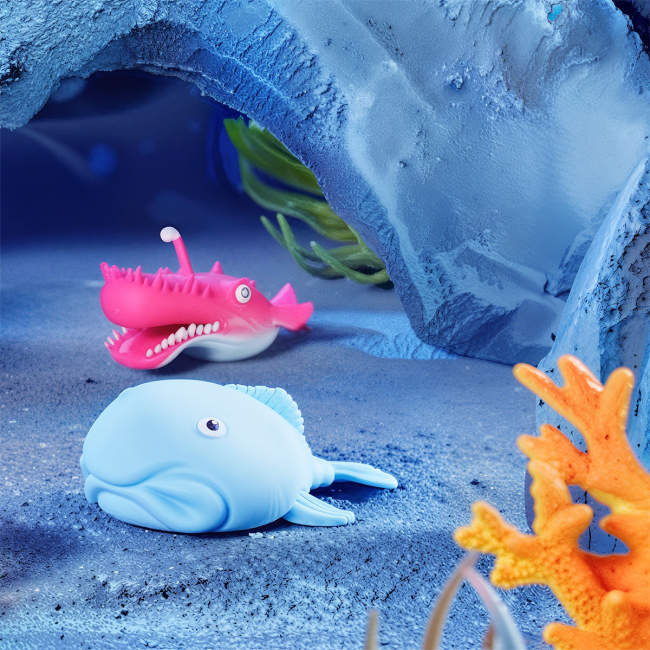Антистрес іграшки - Стретч-іграшка Sbabam Підводні володарі Море та безодня сюрприз (15/CN22)#5