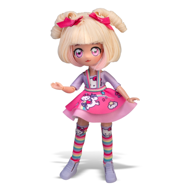 Ляльки - Лялька 4SF Manga Dolls Hello Kitty Цукерочка-єдиноріг (HKTF0400)#3