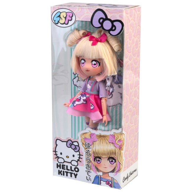 Ляльки - Лялька 4SF Manga Dolls Hello Kitty Цукерочка-єдиноріг (HKTF0400)#6