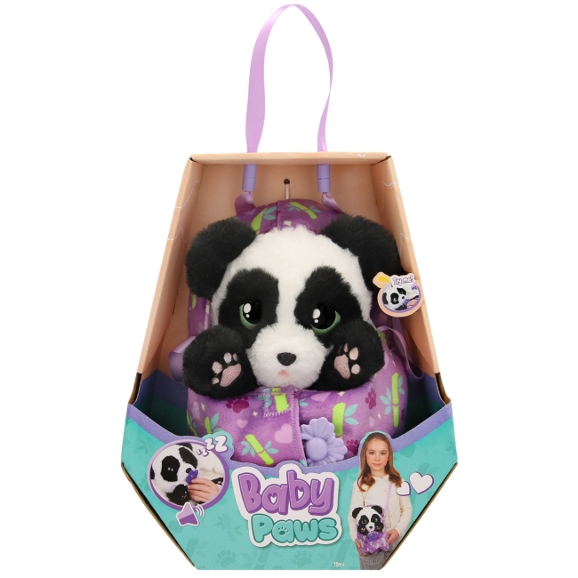 Мягкие животные - Интерактивная игрушка Baby Paws W3 Малыш панда (927667IM)#5